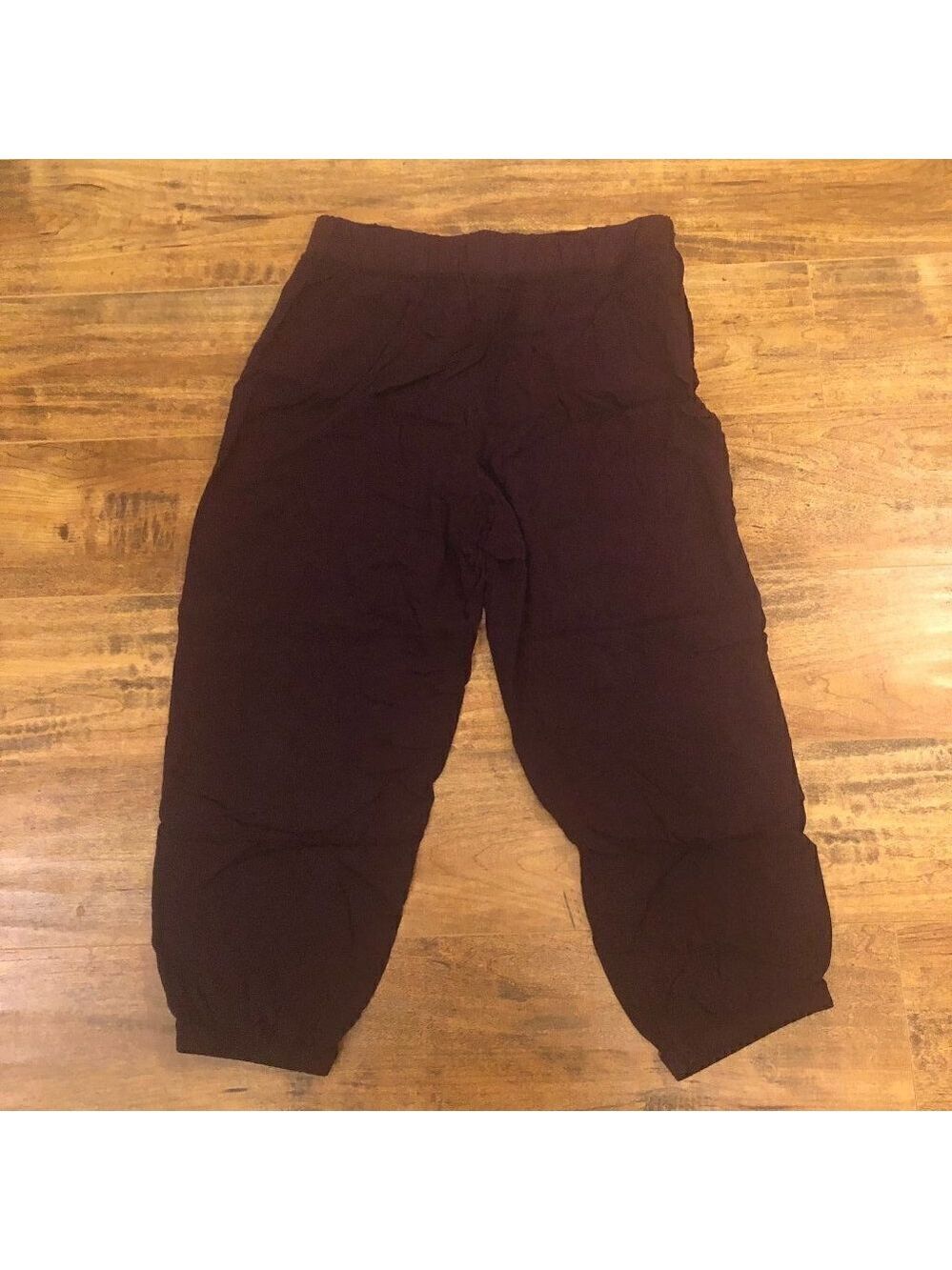 𝅺victoria's Secret Loungewear Capri Pants Burgundy